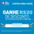 Novo cupom liberado na Pague Menos. Poucos cupons disponíveis!