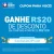 Novo cupom liberado na Pague Menos. Poucos cupons disponíveis!