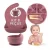 Novo Kit 8 Peças E Talheres De Silicone Para Bebês E Crianças
