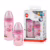 NUK Kit 2 Mamadeiras My 1St S1 150ml S2 300ml Rosa