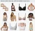 Oferta em Sutiãs e Tops Lupo, Trifil, Plie, DeMillus e outras marcas