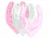 Oogie by Yandoo Babador Bandana Forro Impermeavel Kit 3 Unidades Meninas Multicolorido Tamanho Único