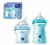 Pack 2 Mamadeiras Step Up 150ml + 330ml Azul Chicco