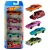 Pacote 5 Carros Sortidos, Hot Wheels, Mattel, Multicor