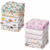 Pacote com 5 Fraldas de Pano de Luxo Marca Minasrey Estampada para Bebês e RecémNascidos 70x70cm 100% Algodão Duplo