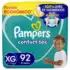Fralda Pampers Confort Sec Tamanho XXXG 74 Unidades