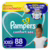 Pampers Confort Sec Fralda Descartável com cintura elástica Tamanho XXG, 88 Unidades