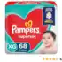 Fralda Pom Pom Protek Proteção de Mãe Jumbo XXG 108 Unidades