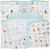 Papi Textil 0917137401 Toalha Felpuda Estampada com Capuz, 90 x 70 cm, Verde Letras