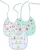 Papi Textil Babador Trios Felpudo E Plastificado Papi Est 20Cm X 19Cm Contem 03 Un