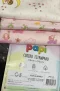 Papi Textil Cueiro Estampado, Rosa, 80 cmx50 cm, Pacote de 3