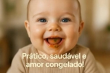Papinhas congeladas para bebê: A solução perfeita para mães ocupadas