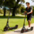 🛍 Patinete Eletrico 350w Dobrável Mini Scooter Eletrica Adulto Preto