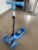 Patinete Infantil 3 Rodas Led Dobrável Luppy Azul Maxi Toys