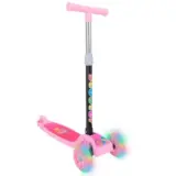 Patinete Infantil com 3 Rodas Com Led Dobrável Atentu
