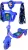 Patinete Infantil Mega Heróis 3 Rodas, Musical Com Luzes de Led/Cesta