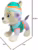 🛍️Pelúcia Everest, 12′, Patrulha Canina, Sunny