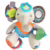 😍 Pelúcia Sensorial infantil Conforto de bebê (Elefante)