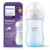 Philips Avent Mamadeira Pétala 3.0 9oz/260ml com bico de fluxo médio (Fluxo 3), Azul, SCY903/21