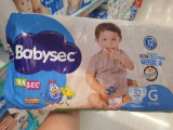 Fralda Babysec Ultrasec Galinha Pintadinha, Azul, G, 32 unidades