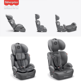 Cadeira para Auto Safemax 2.0 Cinza Estampado, Fisher Price, BB410
