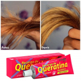 Tratamento Reconstrutor Recarga de Queratina Brasileira 80 g, Novex