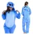Pijama Fantasia Stitch Adulto Unisex De Plush Com Zíper