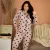 🧡 Pijama Feminino Americano Comprido Inverno Com Botões Calça e Blusa Malha