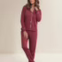 Kit Pijama Americano 3 Peças Camisa Botões + Calça + Short