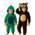 Pijama Macacão Infantil em Fleece Temático Unicórnio ,Dinossauro, Panda, Urso – Super Quentinho e Confortável!