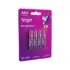 🛍️Pilha recarregável AA 2700Mah Elgin Com 4 unidades Comum