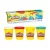 Play-Doh, Massinha de Modelar Infantil, Kit com 4 Potes – Conjunto de Brinquedo com Cores Variadas