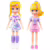 Polly Pocket Boneca Surpresa para crianças a partir de 4 anos