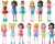 Polly Pocket! Sortimento Boneca Básica Fwy19 Mattel Colorido – APENAS 1 (UM) ITEM, NÃO É POSSÍVEL ESCOLHER A BONECA