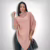 🛍️ Poncho Casaco Lã Feminino Trico Blusa De Frio Inverno Bico