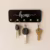 Porta Chaves Minimalista HOME em MDF Preto