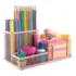 🧡Kit 3 Caixas Organizadora Rattan REFORÇADA 13 LITROS – MARROM