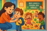 Volta às aulas: Como preparar o sistema imunológico do seu filho para a “guerra” de vírus da escolinha.