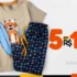 Promoção relâmpago! 5 por R$100!! E já que o mês virou que tal parcelar em até 10x sem juros? 