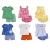 【Promoção】Lucky baby/conjunto bebê menina verão/conjunto bebê menina luxo/100% algodão orgânico