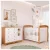 Quarto De Bebê Completo Berço Americano Marquesa Cômoda Uli