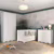 Quarto de Bebê Completo com Berço Americano 3 em 1 Realeza Multimóveis Mp4591 Branco