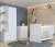 Quarto de Bebê Completo com Guarda-roupa Berço e Cômoda Henn Labirinto (2 opções de cores)