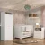 ✨Quarto Infantil Completo Encanto Multimóveis Branco