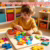 QuebraCabeça de Dino 3D em Madeira Brinquedo Educativo Montessori para Bebês e Crianças Pequenas
