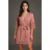 Robe Luxo Romantic e Renda Roupão Confortável Linha Noite