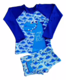 Roupa de Banho Sunga + Blusa Proteção Solar Fps Uv 50 (Tam 1 ao 8) varias opções de cores