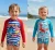 Roupa de Banho Sunga + Blusa Proteção Solar Fps Uv 50 (Tam 1 ao 8) varias opções de cores