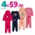 Roupa Infantil Menina Kit 4 peças de Roupa menina Conjunto Infantil Menina Moletom