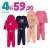 🧡Roupa Infantil Menina Kit 4 peças de Roupa menina Conjunto Infantil Menina Moletom